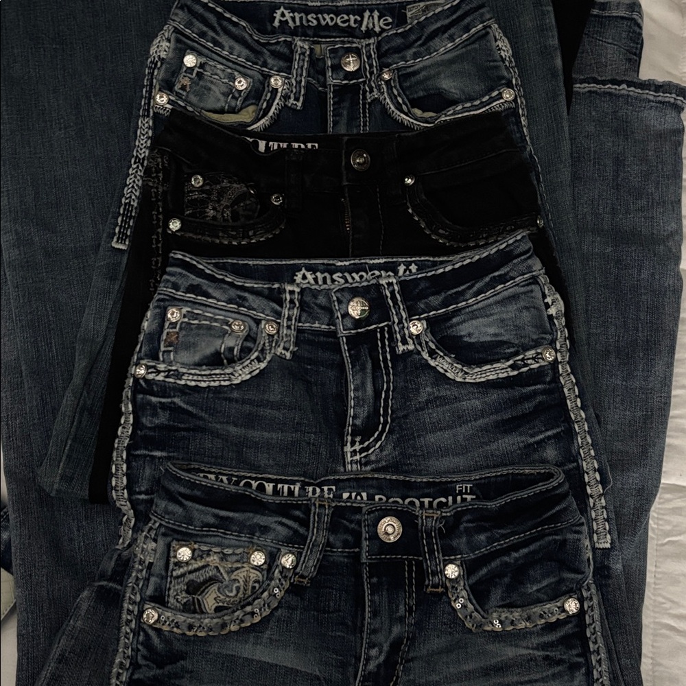 Bootcut jeans girl jeans